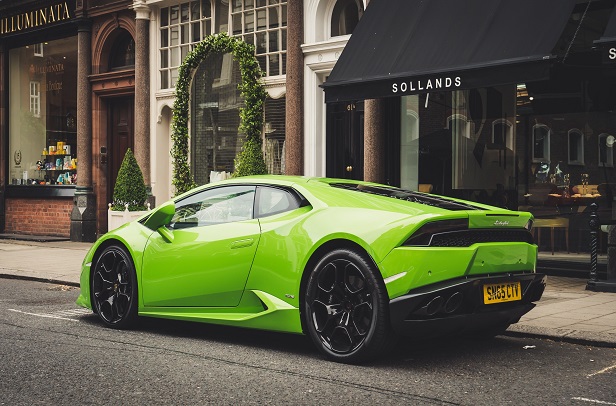 Amazing Green Luxury Car 